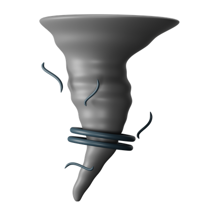 Tornade  3D Icon