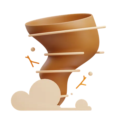 Tornado  3D Icon