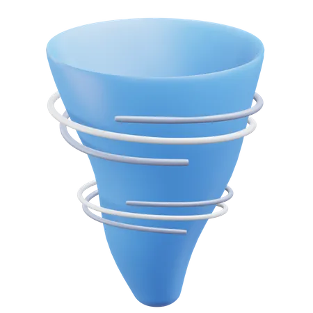 Tornado  3D Icon