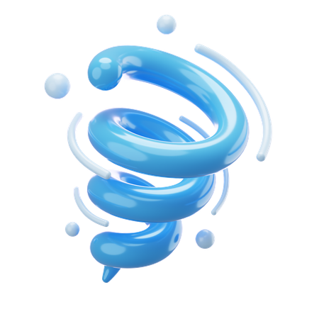 Tornado  3D Icon