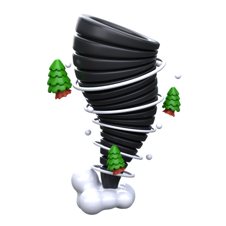 Tornado  3D Icon
