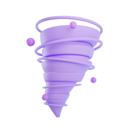 Tornado 3D Icon