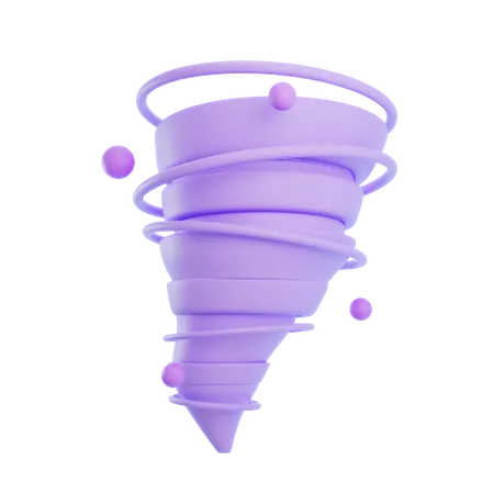 Tornado  3D Icon