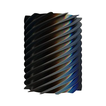 Tornado Abstract  3D Icon