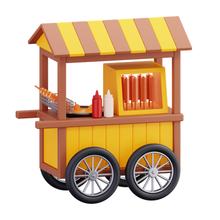 Tornado Potato Stall  3D Icon