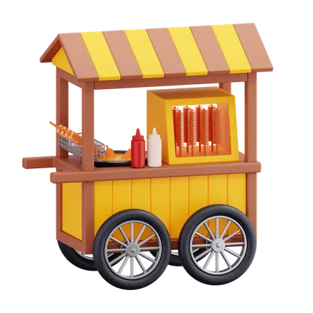 Tornado Potato Stall  3D Icon