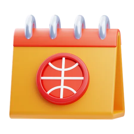 Torneio de basquete  3D Icon