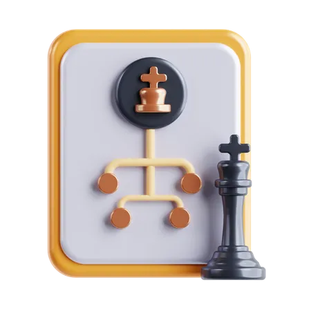 Torneio de xadrez  3D Icon