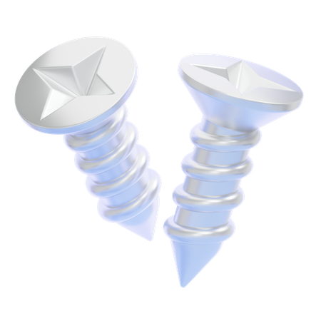 Tornillos  3D Icon