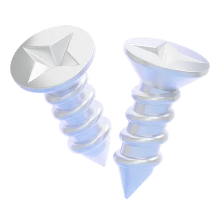 Tornillos  3D Icon