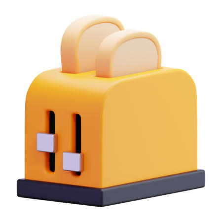Torradeira  3D Icon