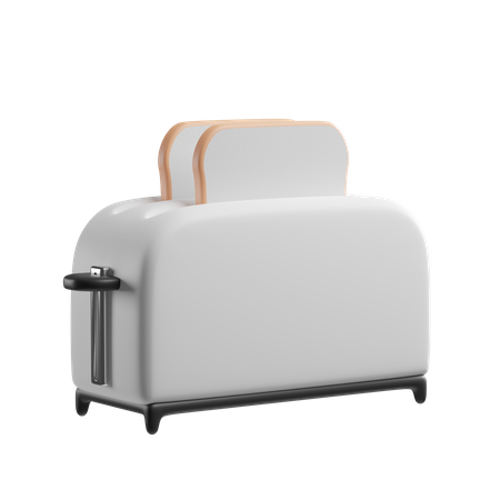 Torradeira de pão  3D Icon