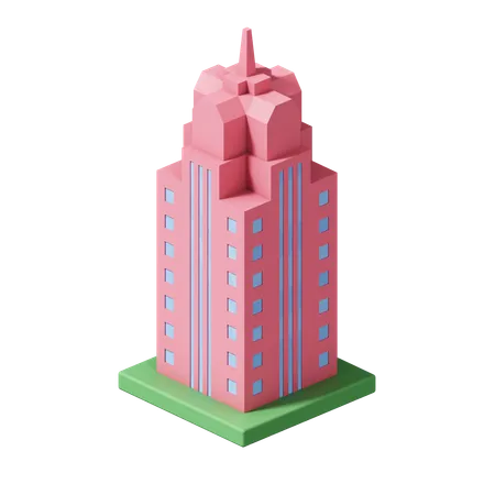 Torre  3D Icon