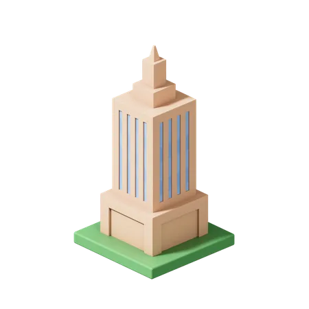 Torre  3D Icon