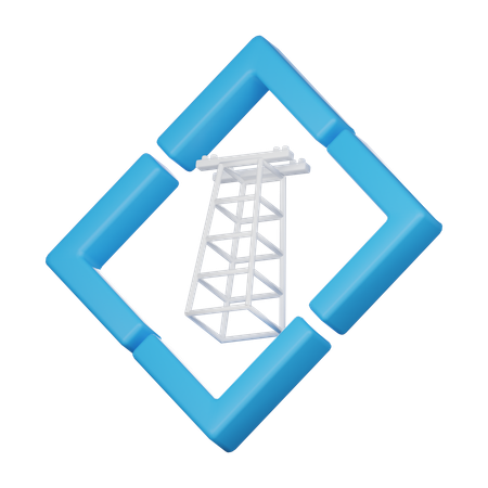 Torre  3D Icon