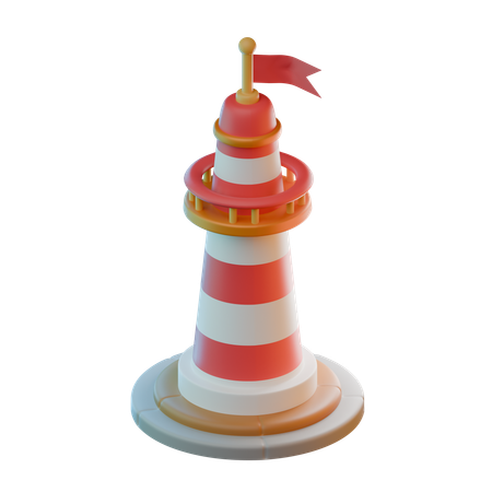 Torre  3D Icon