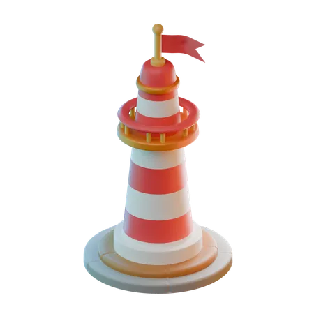 Torre  3D Icon