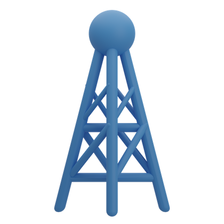 Torre  3D Icon