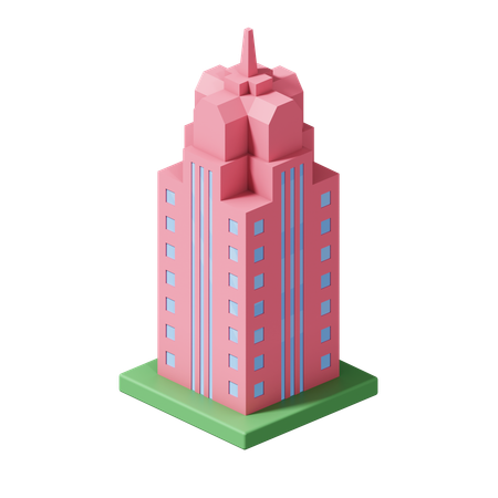 Torre  3D Icon
