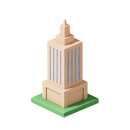Torre  3D Icon