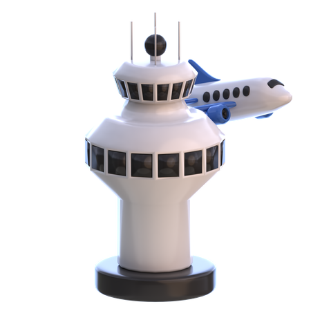 Torre do aeroporto  3D Icon