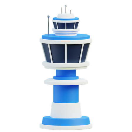 Torre del aeropuerto  3D Icon