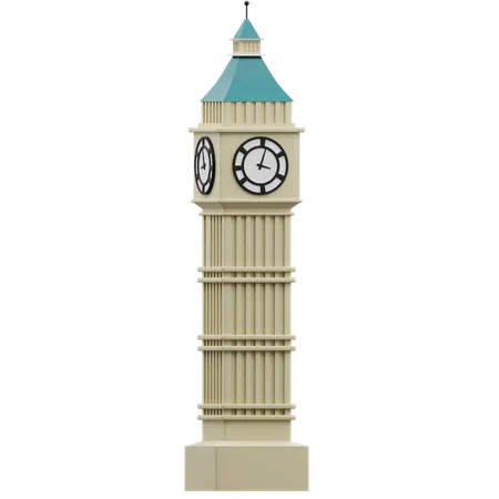 Torre Big Ben  3D Icon