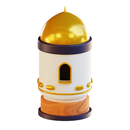 Torre da mesquita  3D Icon