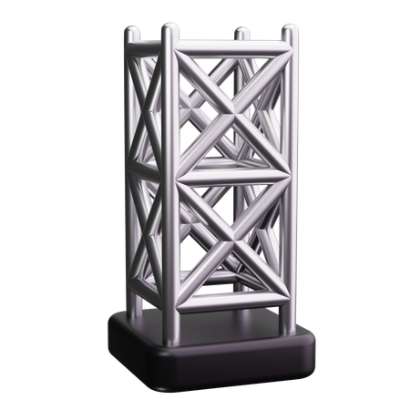 Torre de acero  3D Icon