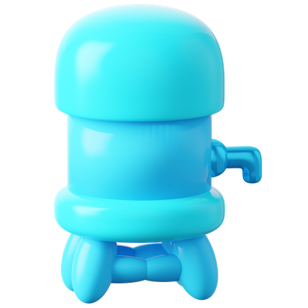Torre de agua  3D Icon