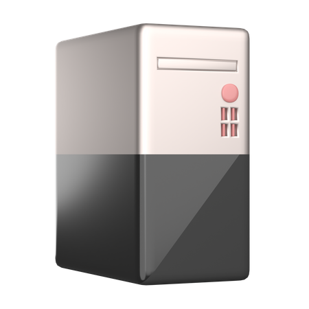 Torre de computadora  3D Icon