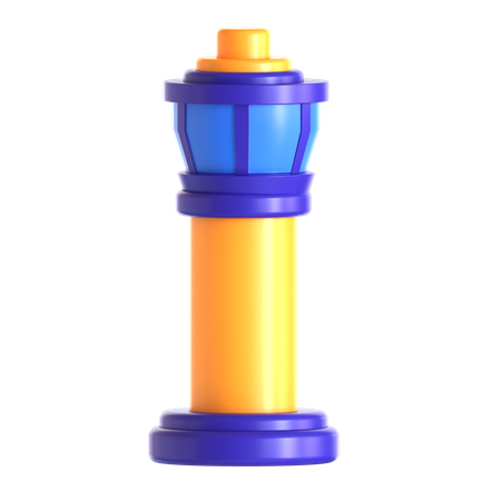 Torre de control  3D Icon