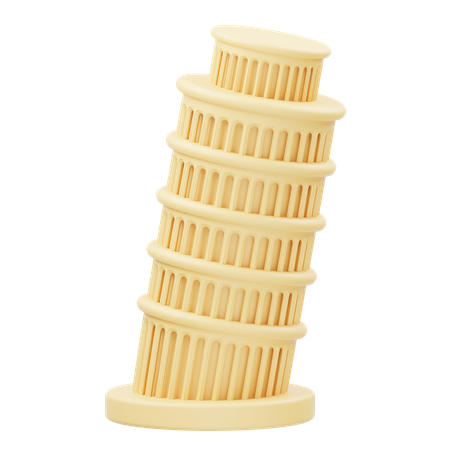 Torre de Pisa  3D Icon