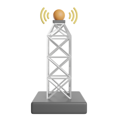 Torre de sinalização  3D Icon