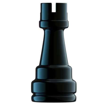 Torre de xadrez  3D Illustration