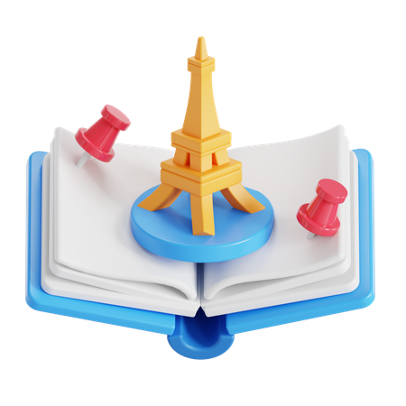 Torre Eiffel  3D Icon