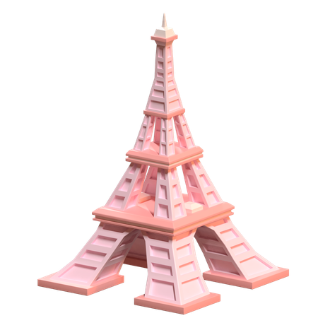 Torre Eiffel  3D Icon