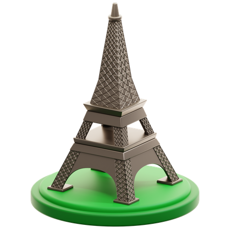 Torre Eiffel  3D Icon