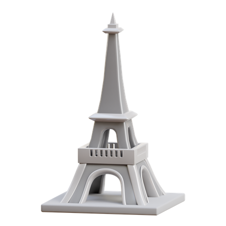 Torre Eiffel  3D Icon