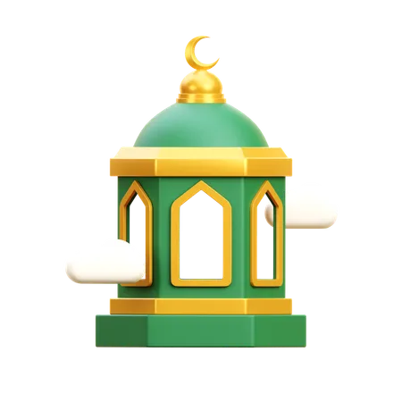 Torre da mesquita  3D Icon