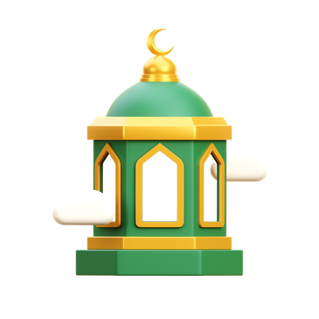 Torre de la mezquita  3D Icon