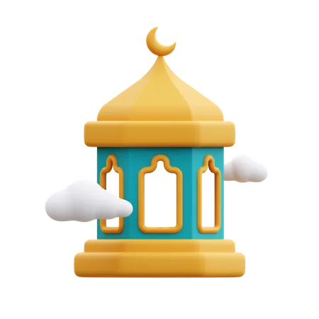 Torre de la mezquita  3D Icon