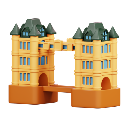 Ponte da Torre  3D Icon