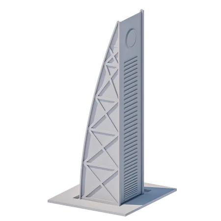 Torre Riad  3D Icon