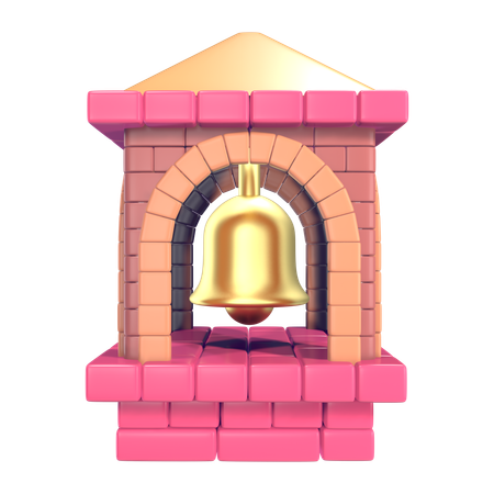 Torre sineira  3D Icon