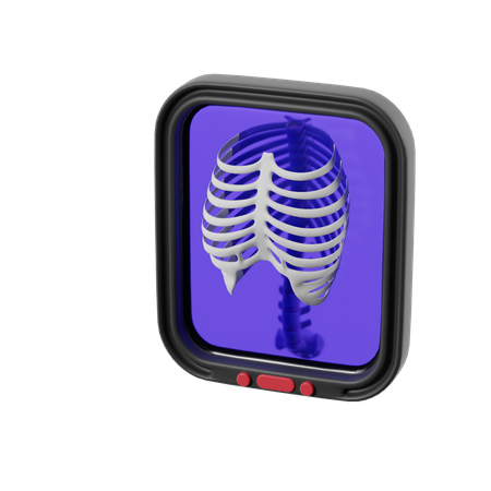 Radiographie du torse  3D Icon