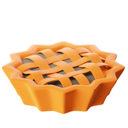 Torta de maçã  3D Icon