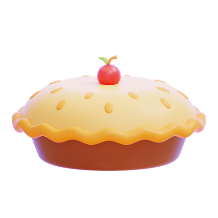 Torta de maçã  3D Icon