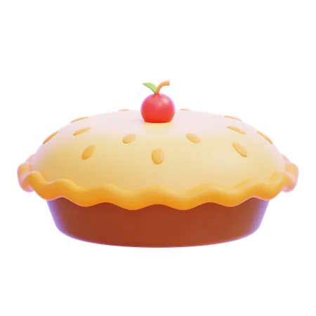 Torta de maçã  3D Icon