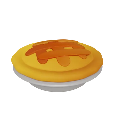 Torta de maçã  3D Icon
